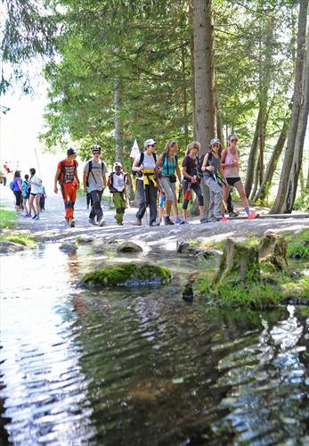 Après le golf on arrive dans le bois du bouchet