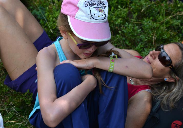 un temps calme pour Caroline avec Sylvie