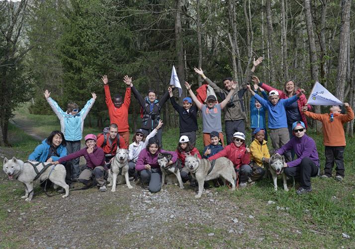 Et le groupe est réuni pour la photo