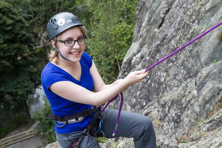 Morgane, le sourire jusqu
