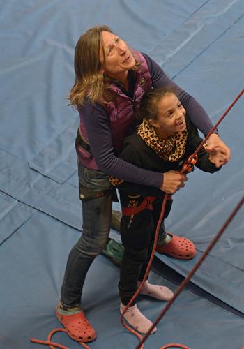 Kawthar avec Sylvie