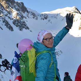 La Pierra Menta soutient l'association