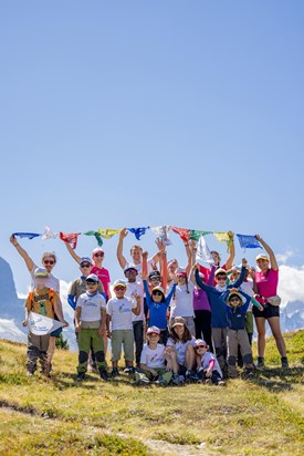 Alexis Pinturault en visite à Chamonix pendant les stages enfants