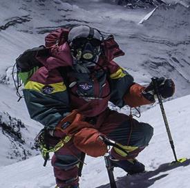 Le figaro - Christine Janin, première Française à l'Everest