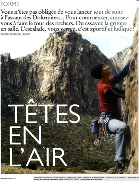  Rose magazine - Têtes en l'air