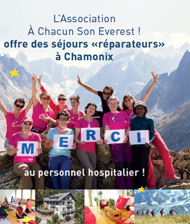 France 3 Région : " A Chacun Son Everest ! offre des séjours réparateurs à des soignants"