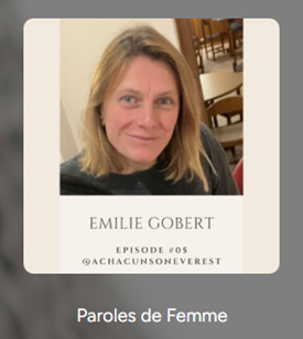 A Chacun son Everest ! Emilie Gobert, reconstruire la vie après le cancer
